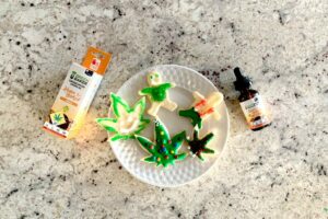 Holiday Cookies Infused with Full-Spectrum Triple Tested Cannabis Cooking Oil