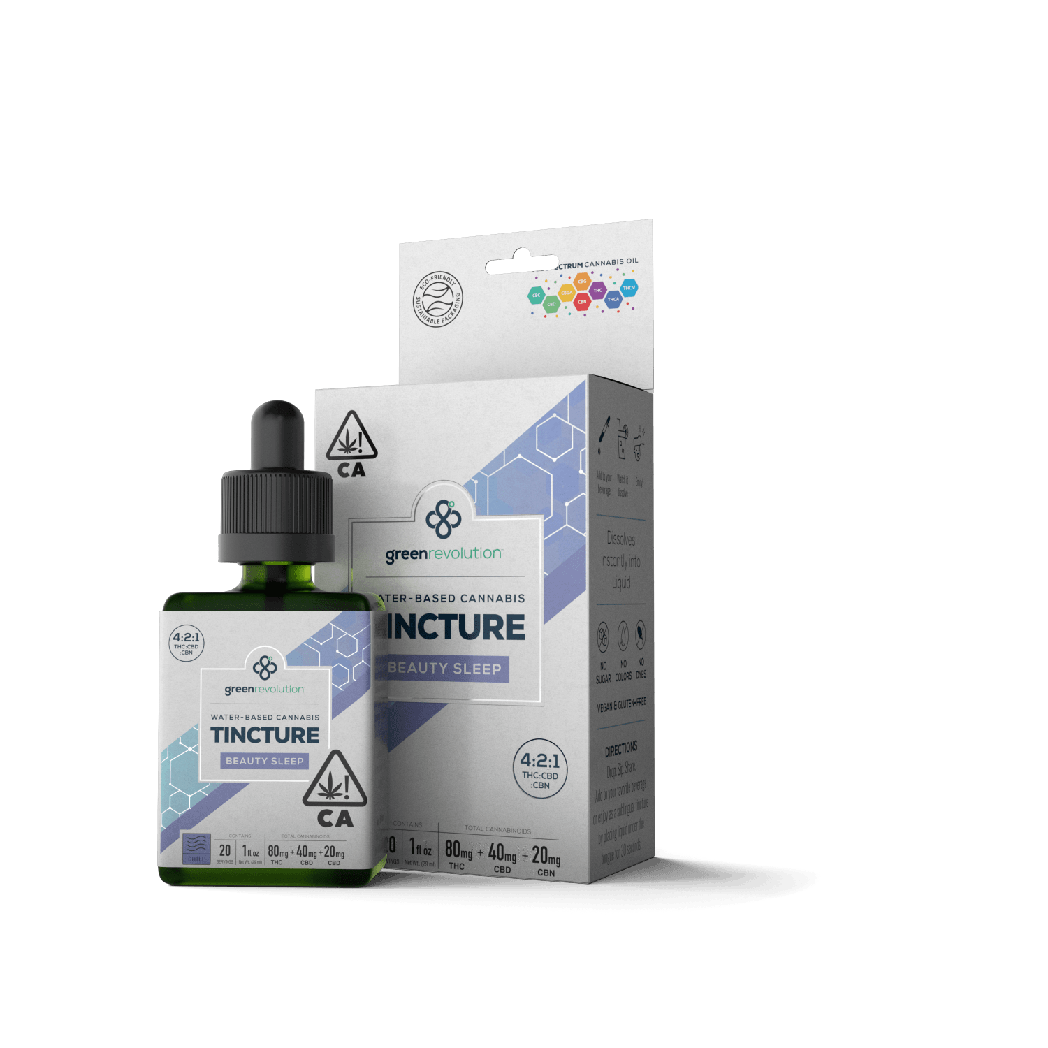 Deep Sleep Tincture Waterbased Edible Green Revolution