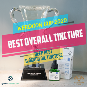 Deep Rest Named Weedcon 2020 Best Tincture
