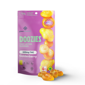 Doozies THC Gummies 100 mg - Goldenberry