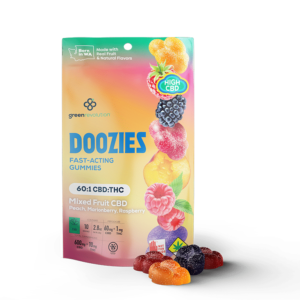 Doozies  CBD Gummies 600 mg - Mixed Fruits