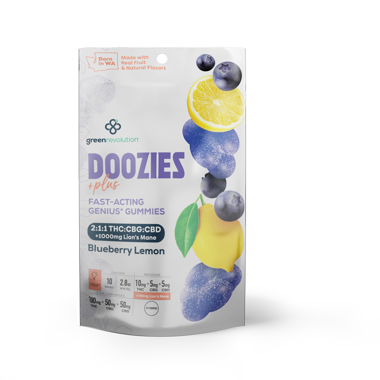 doozies plus blueberry lemon