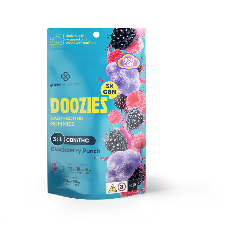 Doozies Black Berry Punch 3 1 Cbn Thc